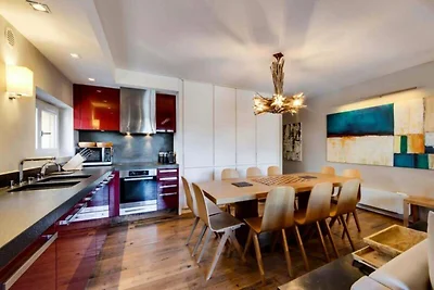 Helle Maisonette-Wohnung in der Nähe von Skip...