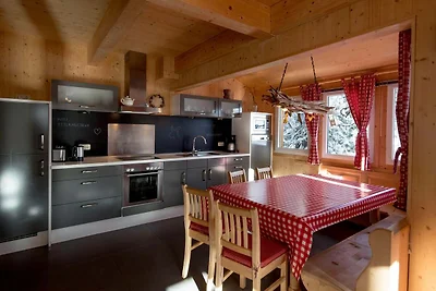 Holzchalet mit Infrarotsauna