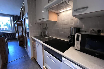 Wohnung in La Clusaz mit Bergblick