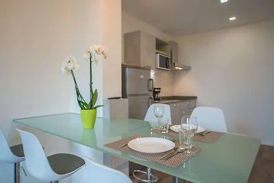 Appartement met uitzicht op de bergen en...