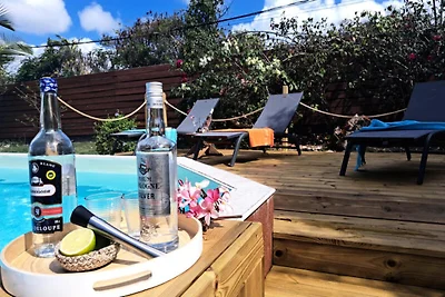 Villa in Saint-François mit Strandzugang