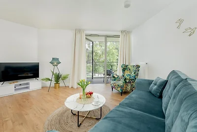 Strandapartment mit Innenpool und Sauna