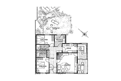 Himmlisches Jagd-Chalet