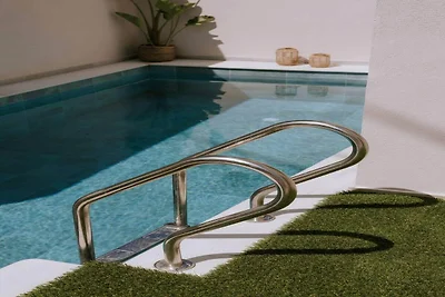 Strandvilla mit Pool in Agia Pelagia