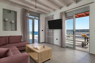 Executive Villa mit Meerblick in Lachania mit...
