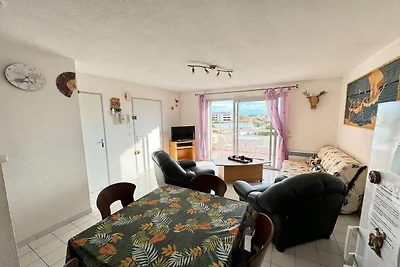 Appartement vlakbij het strand met balkon