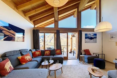 Chalet in Caseblanche an der Skigondelbahn