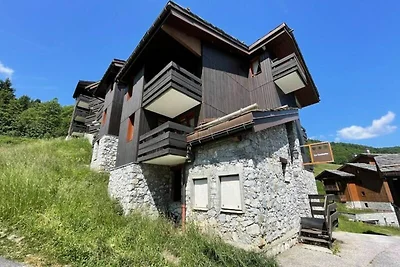 Wohnung in Valmorel in der Nähe der Skipisten