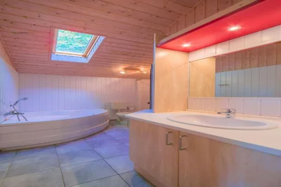 Vakantiehuis met sauna in vakantiepark Mirow