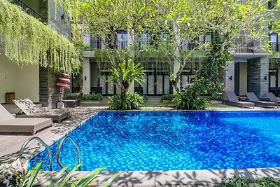 Soggiorno di lusso con balcone a Jimbaran