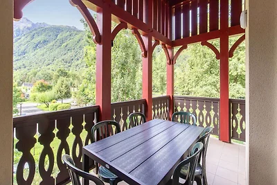 Duplexappartement met uitzicht op de bergen