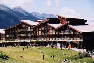 Apartment in Les Arcs mit Blick auf das Tal