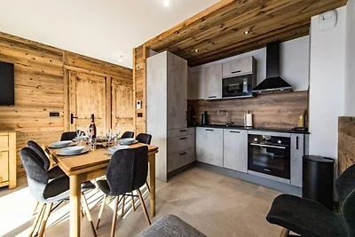 Wohnung in der Nähe der Marmotte-Piste mit di...