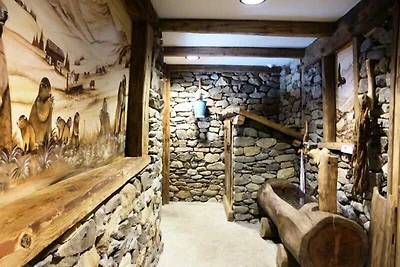 Apartment in Arèches mit Bergblick