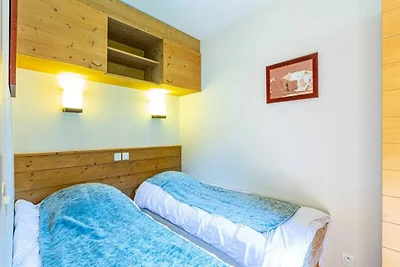 Appartement in Montchavin met uitzicht op de ...