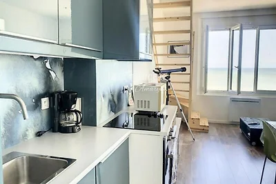 Wohnung in Le Tréport mit Meerblick