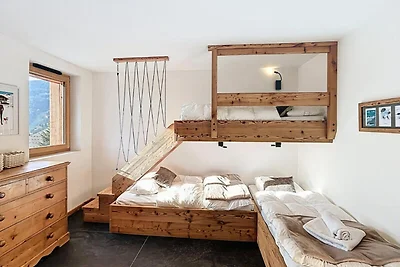 Chalet in Les Gets mit Blick auf das nordisch...