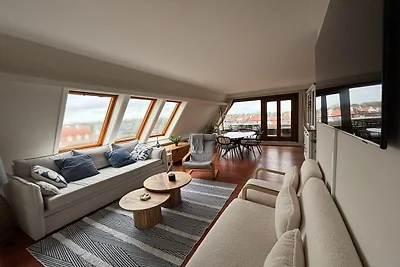 Penthouse in De Haan met Uitzicht op Zee
