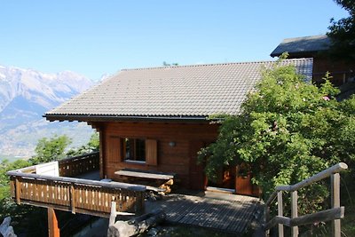 Chalet in Veysonnaz met terras