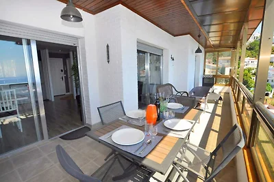 Wohnung in Roses mit Meerblick, Terrasse