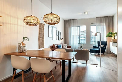 Schönes Apartment mit Blick auf den Hafen.