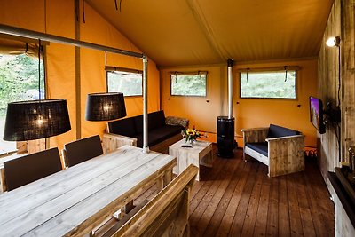 Tenda glamping d'atmosfera con bagno nella...