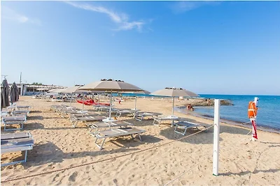 Prato inglese vicino alla spiaggia