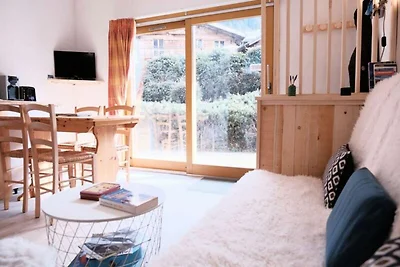 Apartment in Areches mit Sommerpool