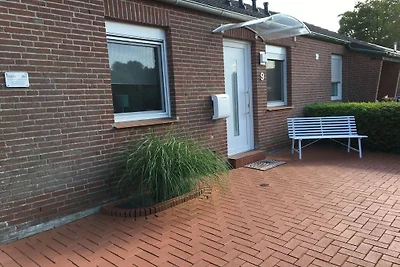 Holiday home in Hage with swimming pool