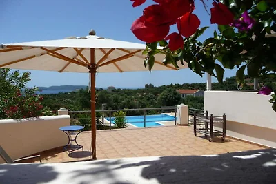 Villa a Kamaria con splendida vista