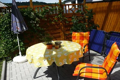 Ferienhaus in Oberfell mit Schwimmbecken