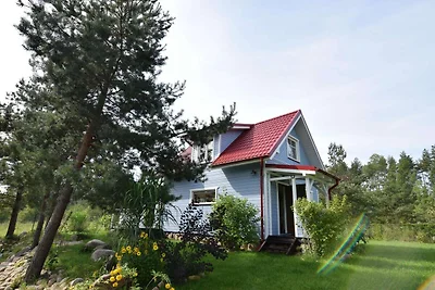 Ferienhaus mit Sauna in Seenהhe