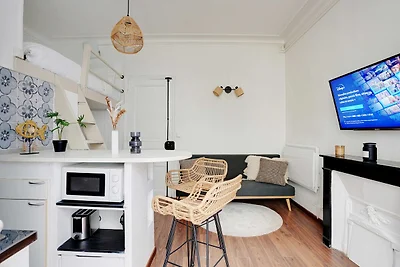 Charmante Studio 1BR/2P - Porte de Clichy
