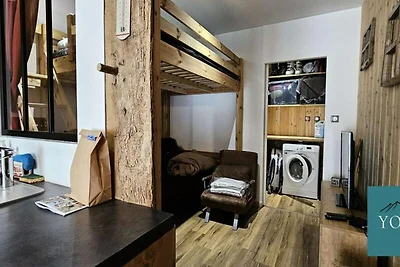 Appartement in dorp met skibus