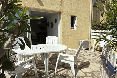 Appartement vlakbij het strand met terras