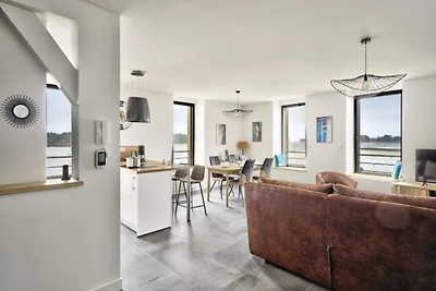 Wohnung in Île-Tudy mit Meerblick