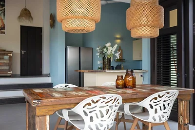 Flach, 10 Minuten zum Strand