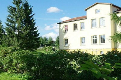 Gartenblick am Schloss Weisdin