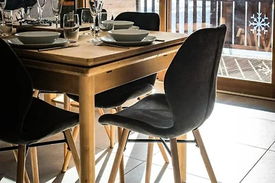 Wohnung in der Nähe der Marmotte-Piste mit di...