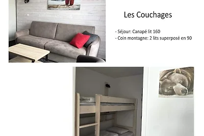 Studio für 4 Personen