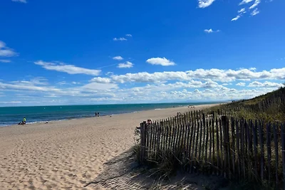 Duplex, 5 Minuten zu Fuß zum Strand