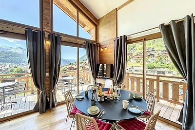 Ferienwohnung in Morzine mit Panoramablick