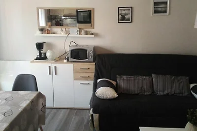 Apartment in Les Carroz mit Blick auf die...