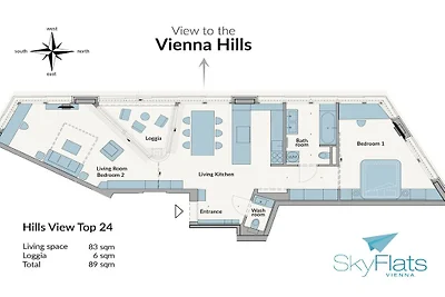 Skyflats Vienna Hills View