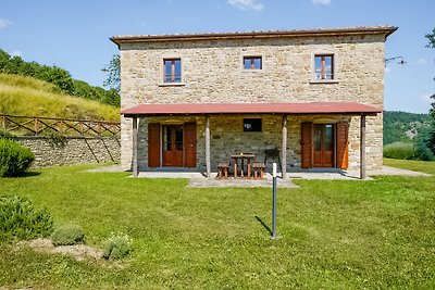 Wohnung in Anghiari mit Garten