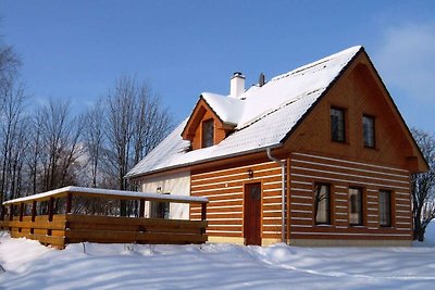 Luxuriöse Villa in Božanov mit Sauna