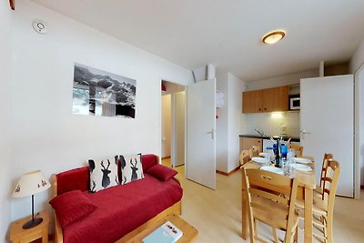 Appartement met balkon in Val Cenis