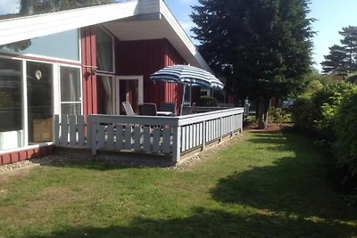 Ferienhaus mit Sauna im Ferienpark Mirow
