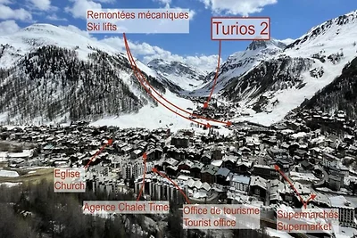 Ferienwohnung in Val d'Isère in der Nähe von...