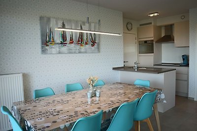 Apartment in Nieuwpoort mit Meerblick
